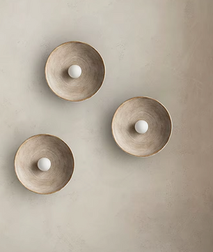 Resin Ronde Wandlamp – Klassieke Stijl (incl. gratis E27 lamp)