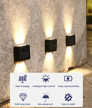UniLight Buitenlamp op Zonne-energie – Stijlvolle en Duurzame Buitenverlichting