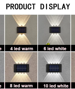UniLight Buitenlamp op Zonne-energie – Stijlvolle en Duurzame Buitenverlichting