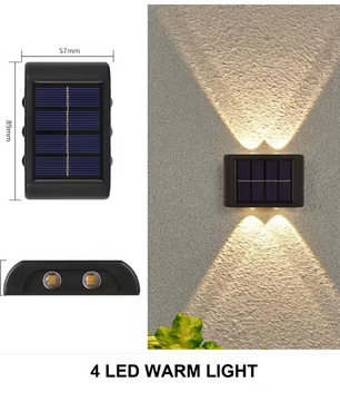 UniLight Buitenlamp op Zonne-energie – Stijlvolle en Duurzame Buitenverlichting