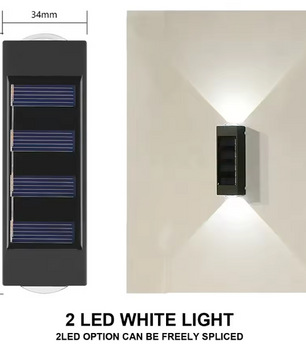 UniLight Buitenlamp op Zonne-energie – Stijlvolle en Duurzame Buitenverlichting