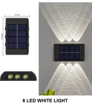 UniLight Buitenlamp op Zonne-energie – Stijlvolle en Duurzame Buitenverlichting