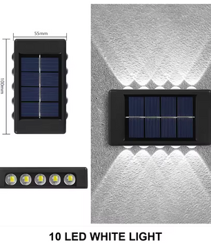 UniLight Buitenlamp op Zonne-energie – Stijlvolle en Duurzame Buitenverlichting