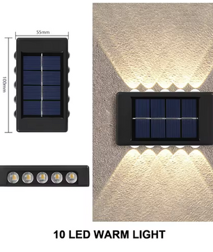 UniLight Buitenlamp op Zonne-energie – Stijlvolle en Duurzame Buitenverlichting