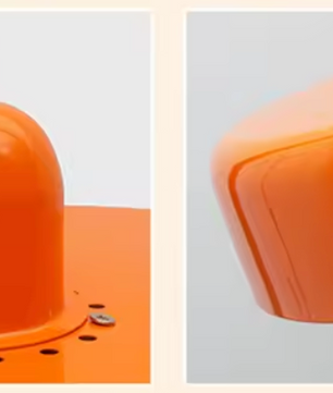 RetroDanish Nordic Hanglamp – Stijlvolle Macaron LED Plafondlamp