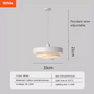 RetroDanish Nordic Hanglamp – Stijlvolle Macaron LED Plafondlamp