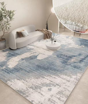 LunaSoft Pluche Scandinavisch Vloerkleed – Zacht Hoogpolig Vloerkleed