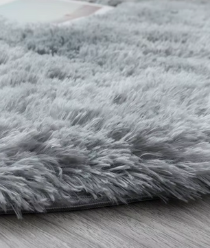 Fluffy Hoogpolig Rond Vloerkleed – Comfy Supreme