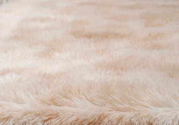 Fluffy Hoogpolig Rond Vloerkleed – Comfy Supreme