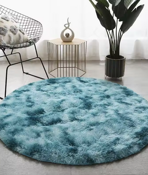 Fluffy Hoogpolig Rond Vloerkleed – Comfy Supreme