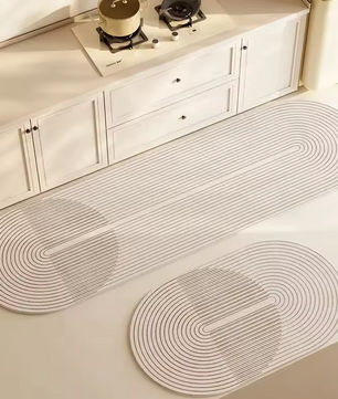 LunaSoft Superabsorberende Keuken Vloermat – Zacht, Antislip en Stijlvol voor Elk Interieur