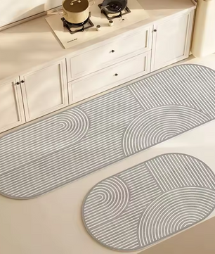 LunaSoft Superabsorberende Keuken Vloermat – Zacht, Antislip en Stijlvol voor Elk Interieur