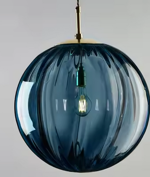 Moderne Glas-in-Lood Kroonluchter – Stijlvolle Hanglamp