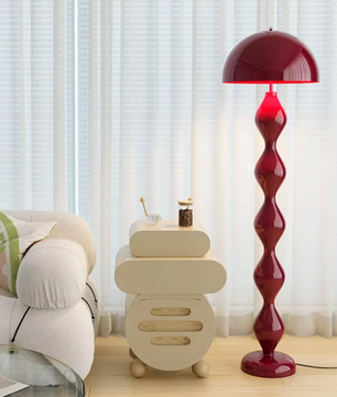 Scandi Macaron Vloerlamp – Paddestoellamp voor een Kleurrijk Interieur
