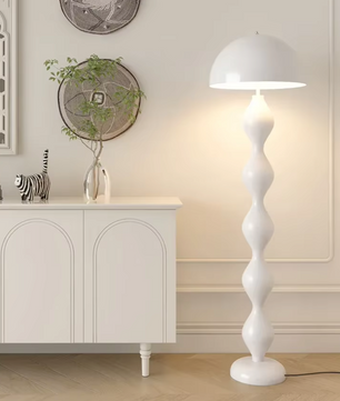 Scandi Macaron Vloerlamp – Paddestoellamp voor een Kleurrijk Interieur