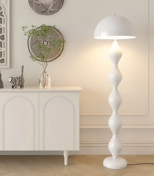 Scandi Macaron Vloerlamp – Paddestoellamp voor een Kleurrijk Interieur