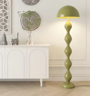 Scandi Macaron Vloerlamp – Paddestoellamp voor een Kleurrijk Interieur