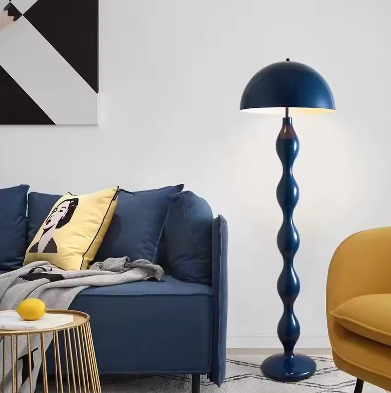 Scandi Macaron Vloerlamp – Paddestoellamp voor een Kleurrijk Interieur