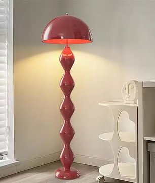 Scandi Macaron Vloerlamp – Paddestoellamp voor een Kleurrijk Interieur