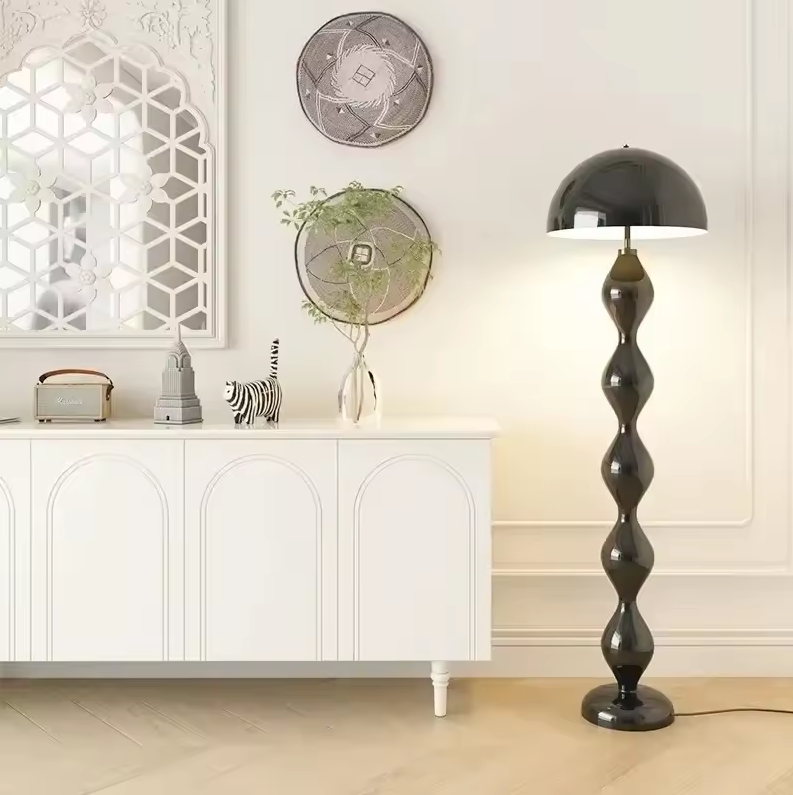 Scandi Macaron Vloerlamp – Paddestoellamp voor een Kleurrijk Interieur