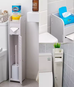 Badkamer en WC vloerkast – Ruimtebesparende Opbergoplossing voor een Nette Badkamer of WC