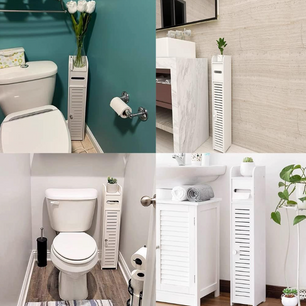 Badkamer en WC vloerkast – Ruimtebesparende Opbergoplossing voor een Nette Badkamer of WC