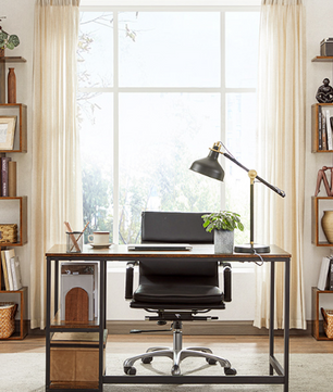 Boekenkast met 6 Niveaus in Vintage Bruin – 70x24x190,5cm