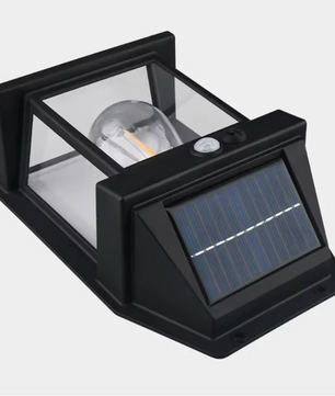 Buiten Zonne-energie Wandlamp met Bewegingssensor – Waterdichte Tuinlamp