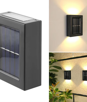 Solar LED Buitenlamp – Waterdichte zonne-energie verlichting voor Tuin & Hek