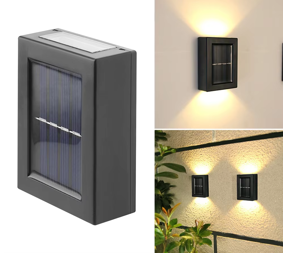 Solar LED Buitenlamp – Waterdichte zonne-energie verlichting voor Tuin &amp; Hek