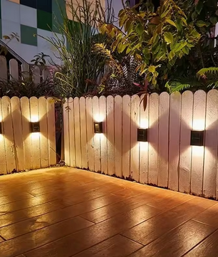 Solar LED Buitenlamp – Waterdichte zonne-energie verlichting voor Tuin & Hek