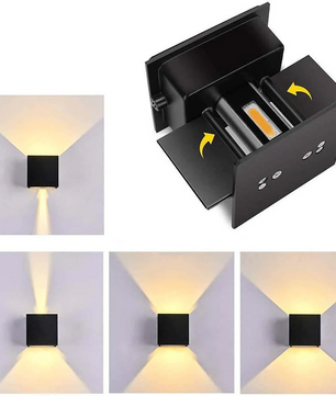 Moderne LED Wandlamp – Verstelbare Buitenlamp