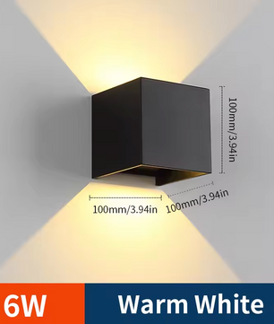 Moderne LED Wandlamp – Verstelbare Buitenlamp