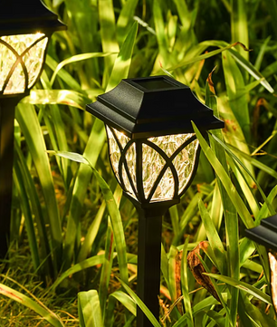 Tuinverlichting op Zonne-energie - Heldere Gazonverlichting Buiten
