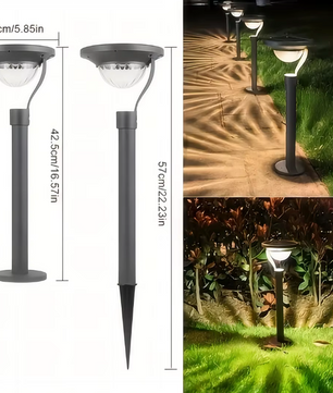 Zonne-Energie Besparende LED Tuinlamp – Super Helder & Waterdicht