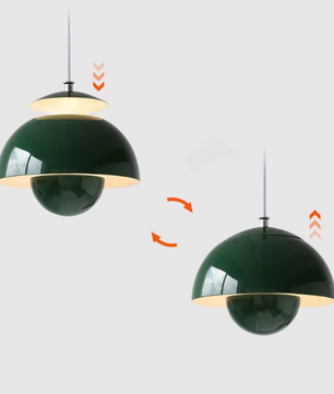 Skandi Deluxe Plafondlamp - Ijzeren Scandinavische Retro Plafondlamp