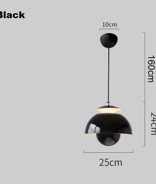 Skandi Deluxe Plafondlamp - Ijzeren Scandinavische Retro Plafondlamp