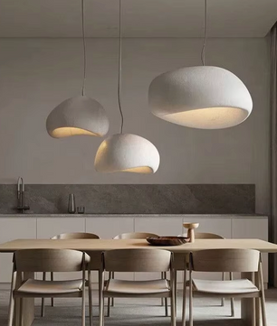 Japandi Hanglamp – Wabi-Sabi Minimalistisch Design & Warme Sfeer