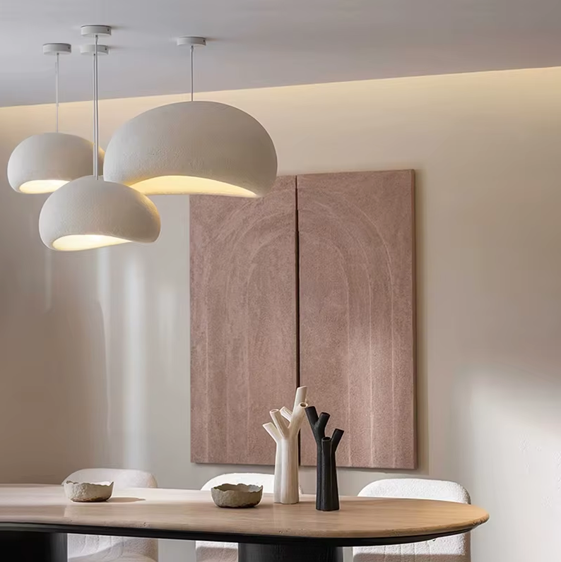 Japandi Hanglamp – Wabi-Sabi Minimalistisch Design & Warme Sfeer