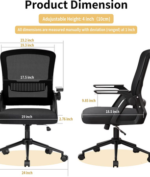 Sedia Ergonomische Bureaustoel – Comfort en Functionaliteit voor Thuis en Kantoor