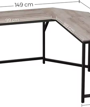 Sedia L-Vormig Hoekbureau – Industrieel design