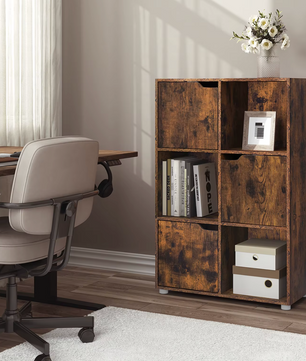 Staande Houten Boekenkast – 60×30×91cm