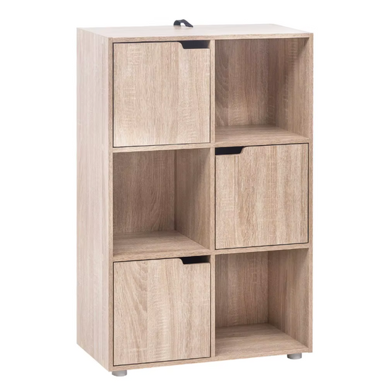 Staande Houten Boekenkast – 60×30×91cm