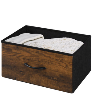 Opbergkast met 8 Lades en Laadstation – Vintage Hout Design