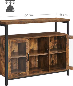 Industriële Dressoir & Keukenkast – Praktisch Opbergmeubel