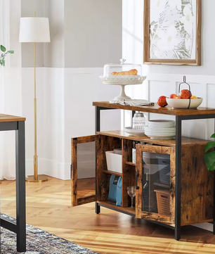 Industriële Dressoir & Keukenkast – Praktisch Opbergmeubel