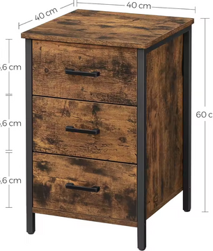 Vintage Nachtkastje – 40×40×60cm