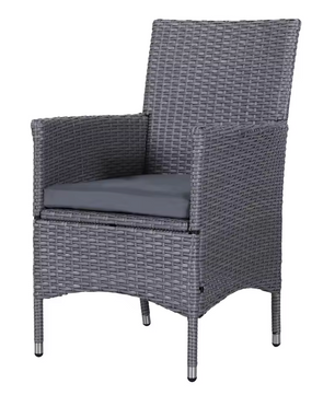 3-Delige Rotan Bistroset - Bruin of Grijs