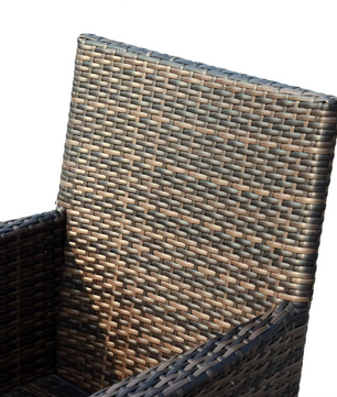 3-Delige Rotan Bistroset - Bruin of Grijs