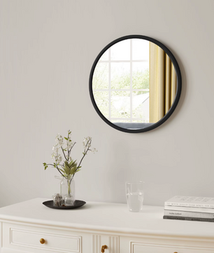 Moderne Ronde Spiegel met Metalen Frame